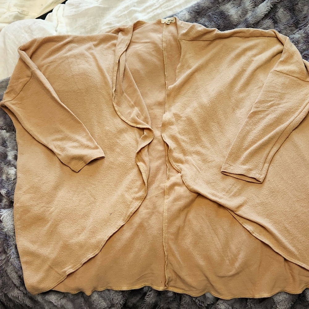 Oversized Thin Cardigan